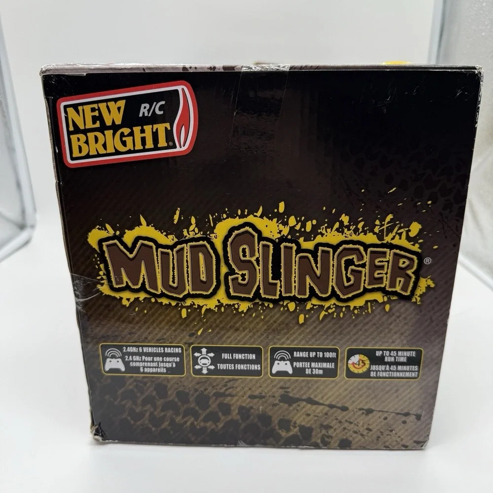 Jeep Wrangler‎ Mud Slinger R/C Car New Bright Radio Control NIB